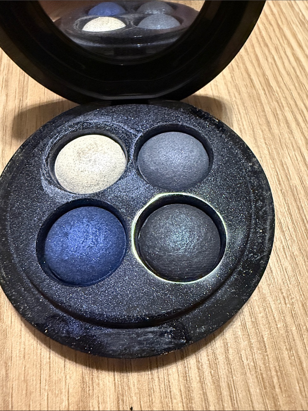 MAC Cosmetics Baked Quartet Eyeshadow — Navy, Slate, Charcoal, Champagne